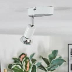 hofstein Gjedso Plafonnier, Spot de plafond LED Blanc, 1 lumière