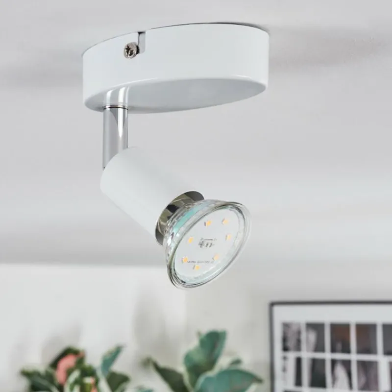 hofstein Gjedso Plafonnier, Spot de plafond LED Blanc, 1 lumière