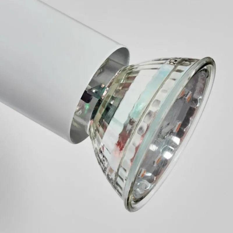 hofstein Gjedso Spot de plafond, Applique murale, Spot mural LED Chrome, Blanc, 1 lumière