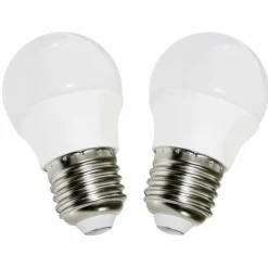 Luminaires Globo Lighting Globo Lot de 2 LED E27 6 watt 550 lumen 4000 kelvin