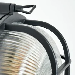 Lampes Vintages & Rétros-hofstein Godel Lampe murale d´extérieur Noir, 1 lumière