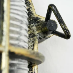 Lampes Dorées-hofstein Godel Lampe murale d´extérieur Or, Noir, 1 lumière