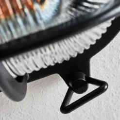 Lampes Vintages & Rétros-hofstein Godel Plafonnier extérieur, Plafonnier Noir, 1 lumière