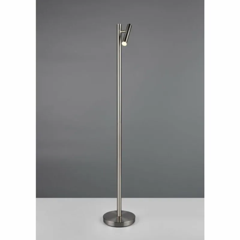 Luminaires Reality Gomez Lampadaire LED Nickel mat, 1 lumière* Éclairage Led