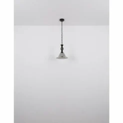 Suspension Verre Fumé-Luminaires Globo Lighting GONNY Suspension Noir, 3 lumières