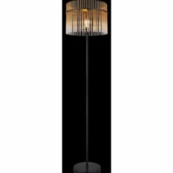 Luminaires Globo Lighting Gorley Lampadaire Noir, 1 lumière