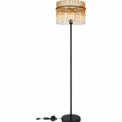 Luminaires Globo Lighting Gorley Lampadaire Noir, 1 lumière