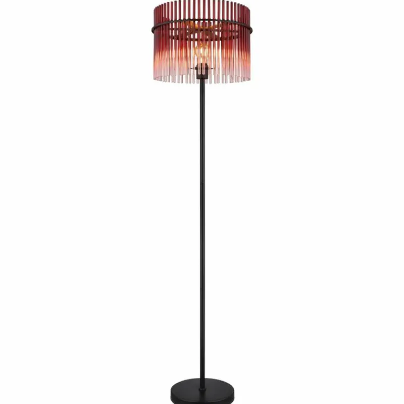 Luminaires Globo Lighting Gorley Lampadaire Noir, 1 lumière