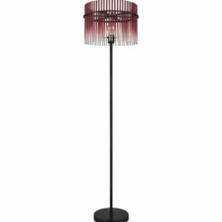 Luminaires Globo Lighting Gorley Lampadaire Noir, 1 lumière