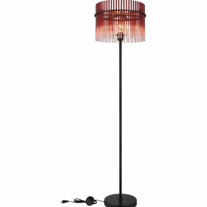 Luminaires Globo Lighting Gorley Lampadaire Noir, 1 lumière
