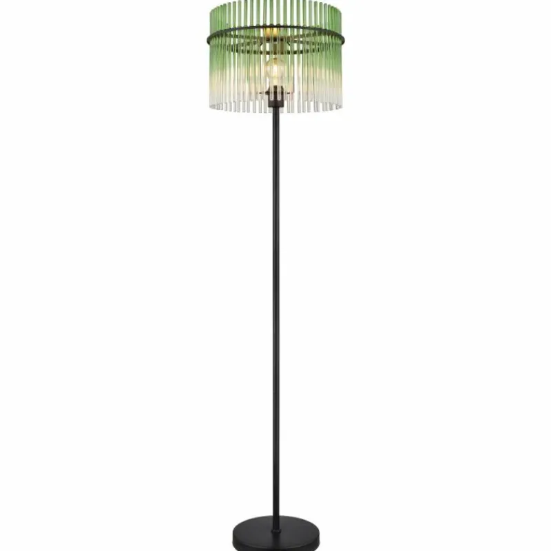 Luminaires Globo Lighting Gorley Lampadaire Noir, 1 lumière