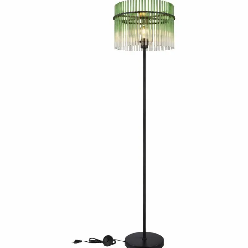 Luminaires Globo Lighting Gorley Lampadaire Noir, 1 lumière