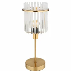 Lampes Dorées-Luminaires Globo Lighting Gorley Lampe à poser Or, 1 lumière