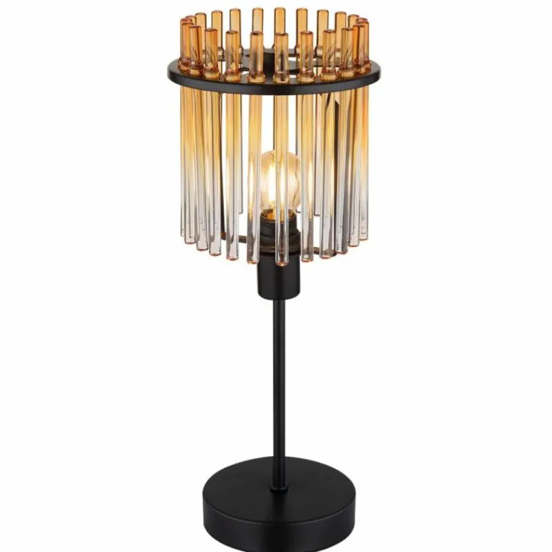 Luminaires Globo Lighting Gorley Lampe à poser Noir, 1 lumière