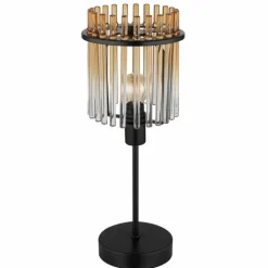 Luminaires Globo Lighting Gorley Lampe à poser Noir, 1 lumière