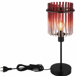 Luminaires Globo Lighting Gorley Lampe à poser Noir, 1 lumière