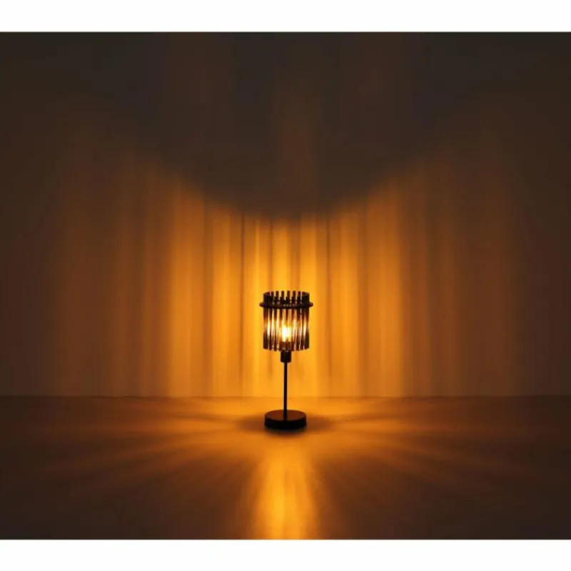 Luminaires Globo Lighting Gorley Lampe à poser Noir, 1 lumière