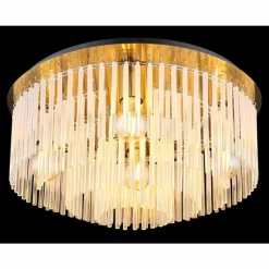 Lampes Dorées-Luminaires Globo Lighting Gorley Plafonnier Or, 5 lumières