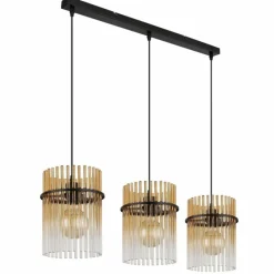 Luminaires Globo Lighting Gorley Suspension Noir, 3 lumières