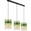 Luminaires Globo Lighting Gorley Suspension Noir, 3 lumières