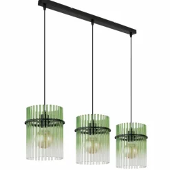Luminaires Globo Lighting Gorley Suspension Noir, 3 lumières