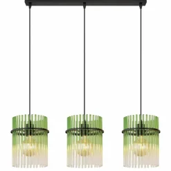 Luminaires Globo Lighting Gorley Suspension Noir, 3 lumières
