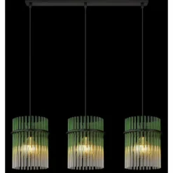 Luminaires Globo Lighting Gorley Suspension Noir, 3 lumières