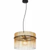 Luminaires Globo Lighting Gorley Suspension Noir, 1 lumière
