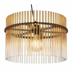 Luminaires Globo Lighting Gorley Suspension Noir, 1 lumière