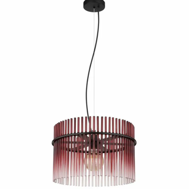 Luminaires Globo Lighting Gorley Suspension Noir, 1 lumière