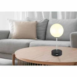 Luminaires Globo Lighting Grada Lampe à poser LED Noir, 1 lumière* Éclairage Led