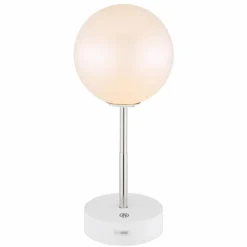 Luminaires Globo Lighting Grada Lampe à poser LED Blanc, 1 lumière* Éclairage Led