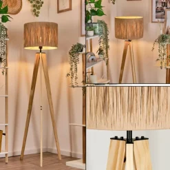 Luminaires Scandinaves-hofstein Granja Lampadaire Écru, 1 lumière