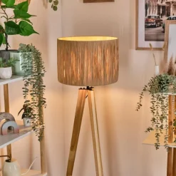 Luminaires Scandinaves-hofstein Granja Lampadaire Écru, 1 lumière