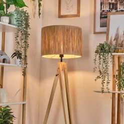 Luminaires Scandinaves-hofstein Granja Lampadaire Écru, 1 lumière