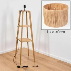 Luminaires Scandinaves-hofstein Granja Lampadaire Écru, 1 lumière