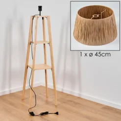 Luminaires Scandinaves-hofstein Granja Lampadaire Écru, 1 lumière