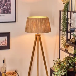 Luminaires Scandinaves-hofstein Granja Lampadaire Écru, 1 lumière