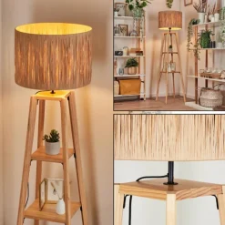 Luminaires Scandinaves-hofstein Granja Lampadaire Écru, 1 lumière