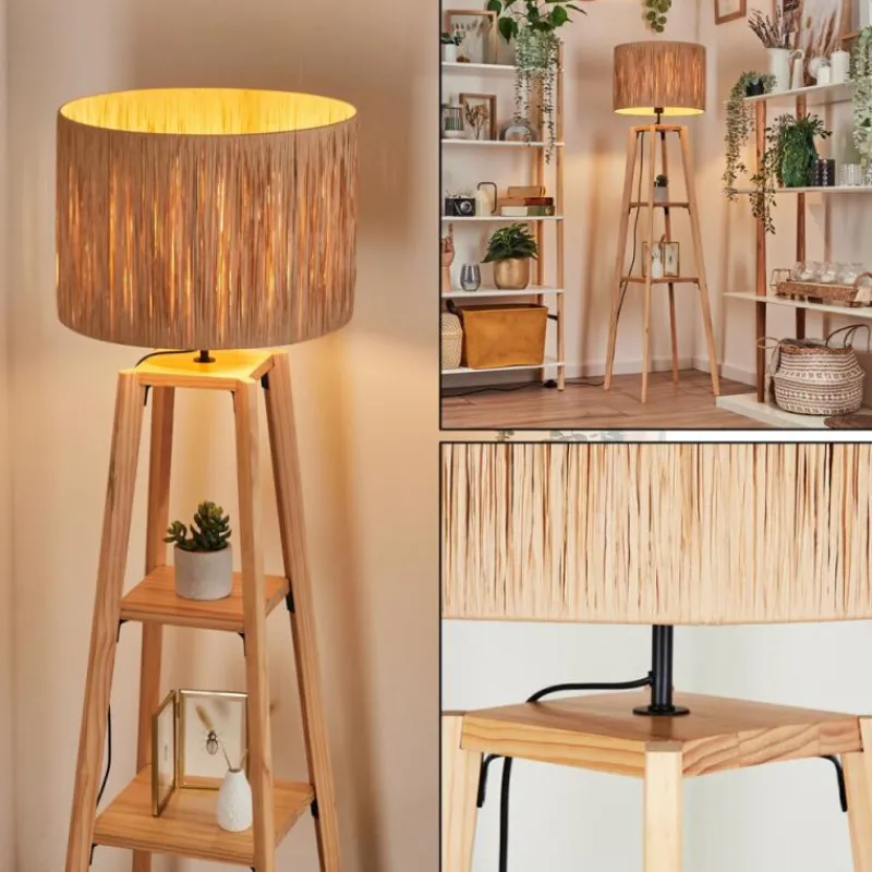 Luminaires Scandinaves-hofstein Granja Lampadaire Écru, 1 lumière