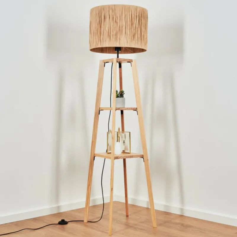 Luminaires Scandinaves-hofstein Granja Lampadaire Écru, 1 lumière