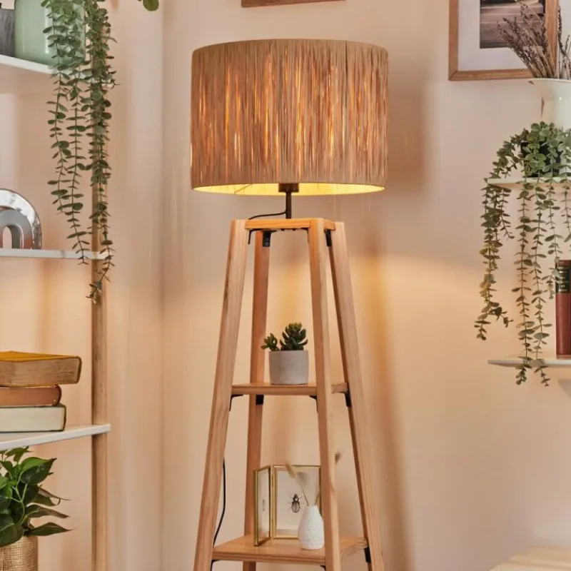Luminaires Scandinaves-hofstein Granja Lampadaire Écru, 1 lumière