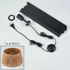 Luminaires Scandinaves-hofstein Granja Lampadaire Écru, 1 lumière