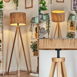Luminaires Scandinaves-hofstein Granja Lampadaire Écru, 1 lumière