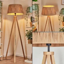 Luminaires Scandinaves-hofstein Granja Lampadaire Écru, 1 lumière