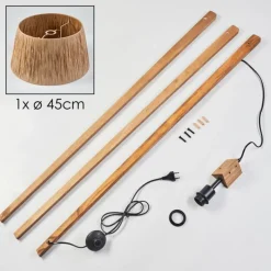 Luminaires Scandinaves-hofstein Granja Lampadaire Écru, 1 lumière