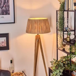 Luminaires Scandinaves-hofstein Granja Lampadaire Écru, 1 lumière