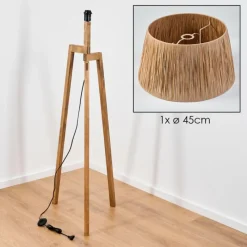 hofstein Granja Lampadaire Écru, 1 lumière