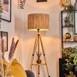 Luminaires Scandinaves-hofstein Granja Lampadaire Écru, 1 lumière