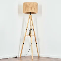 Luminaires Scandinaves-hofstein Granja Lampadaire Écru, 1 lumière